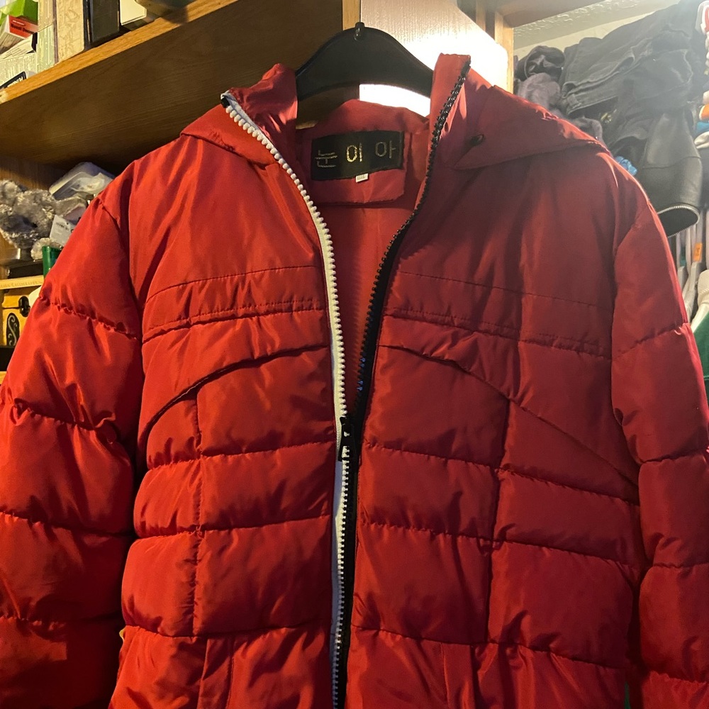 Red Winter Coat